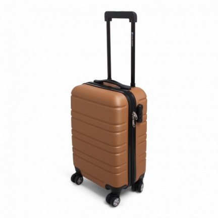 Trolley Handbagage brons goud kleur Napoli - nr. 1