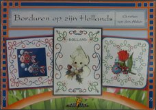 HOBBYDOLS boekje nr. 75 --- Borduren op zijn Hollands --- Borduren