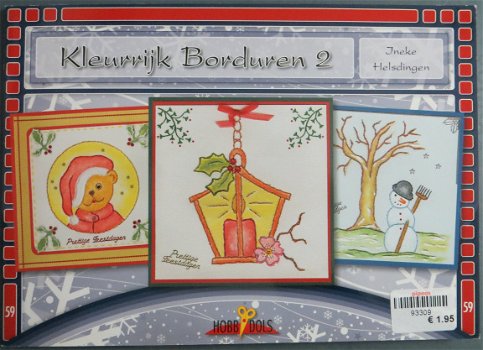 HOBBYDOLS boekje nr. 59 --- Kleurrijk Borduren 2 --- Borduren - 1