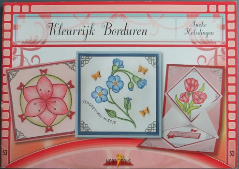 HOBBYDOLS boekje nr. 53 --- Kleurrijk Borduren --- Borduren - 1