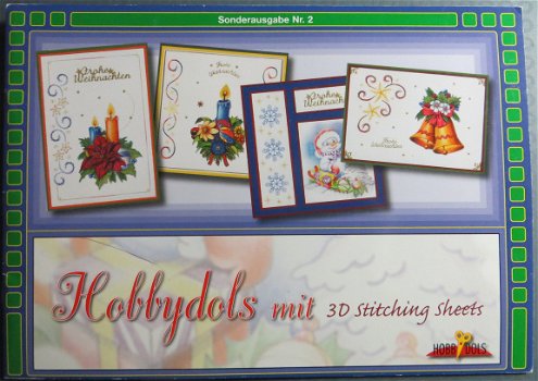 HOBBYDOLS Sonderausgabe Nr. 2 --- Hobbydols mit 3D Stitching sheets --- Borduren - 1