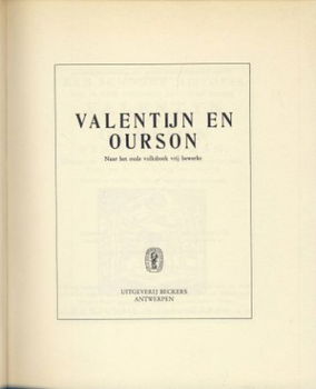 VLAAMSE VOLKSBOEKEN**VALENTIJN EN OURSON**BRUINE SKYVERTEX B - 3