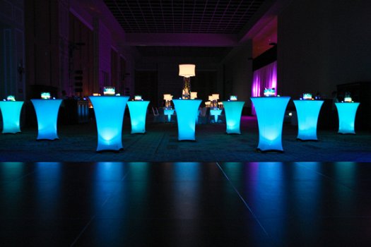 LED Decoratie verlichting, LED feestversiering, lamp in vaas - 8