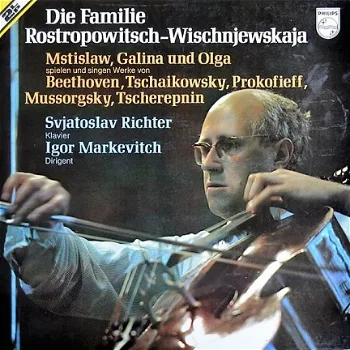 LP - Die Familie Rostropowitsch - Wischnjewskaja - 0