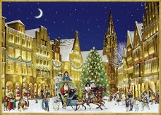 Coppenrath - German Town at Christmas - 1000 Stukjes