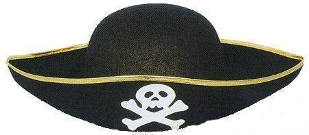 Piraat doodshoofd hoed - 1