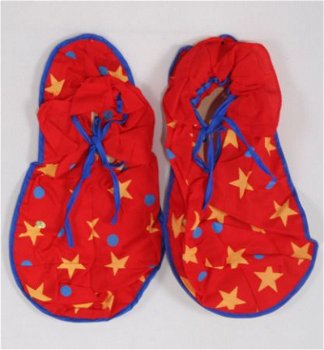 Baby/clown schoenen stof - 1