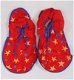 Baby/clown schoenen stof - 1 - Thumbnail