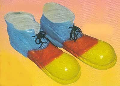 Clownschoenen kleur - 1