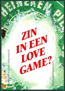 BOOMERANG Zin in een love game - Heineken, Davis Cup, Haarlem