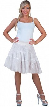 Lace skirt white one size - 1