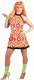 Retro dress orange maat 36-38 40-42 44-46 - 1 - Thumbnail