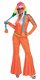 Jumpsuit neon orange maat 32-34 36-38 40-42 44-46 - 1 - Thumbnail