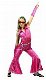 Disco jumpsuit roze maat 116 128 140 152 164 - 1 - Thumbnail