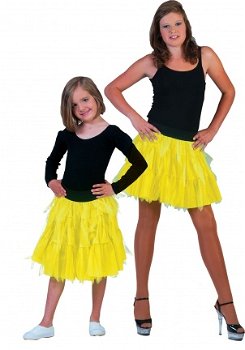 Fancy petticoat neon yellow one size - 1