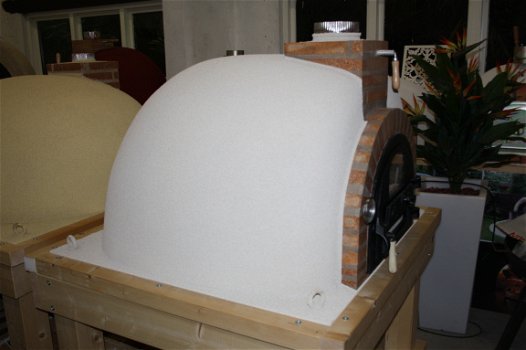 Steenoven houtgestookte pizzaoven traditional brick - 3