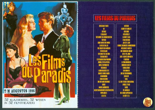 BOOMERANG Les Films du Paradis - Nederlands Filmmuseum (dubbel formaat) - 1