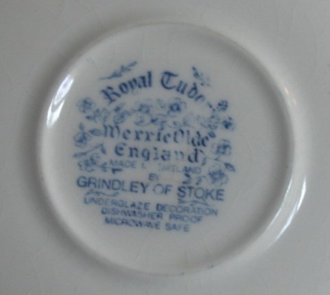 1 bordjes/schotels van Royal Tudor / Merrie Olde England - Afbeelding 4