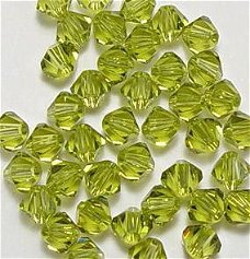 Swarovski 5301 Light Olivine 4mm Per Stuk LIMITED