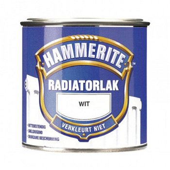 Hammerite Radiatorlak wit 250 ml - 1
