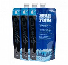 Sawyer® 32oz (1L) Squeezable Pouch-Set of 3 SP113