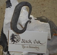 Vuurslag van Siersmederij “Black-Oak” Klein-eenvoudig model