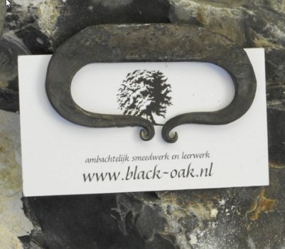 Vuurslag van Siersmederij “Black-Oak” Klein-eenvoudig model - 2