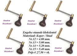 === Sleutel Engelse staande klok = 41899