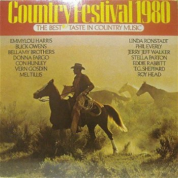 LP Country Festival 1980 - 1