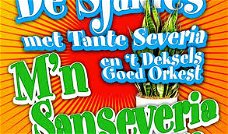 De Sjakies met Tante Severia en 'T Deksels Goed Orkest ‎– M'n Sanseveria 2010  3 Track CDSIngle