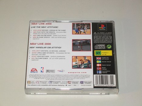 NBA Live 2000 - PS1 - 2