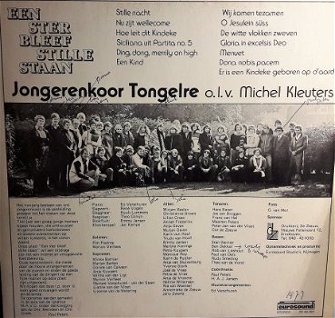 LP - Jongerenkoor Tongelre - Eindhoven - 1