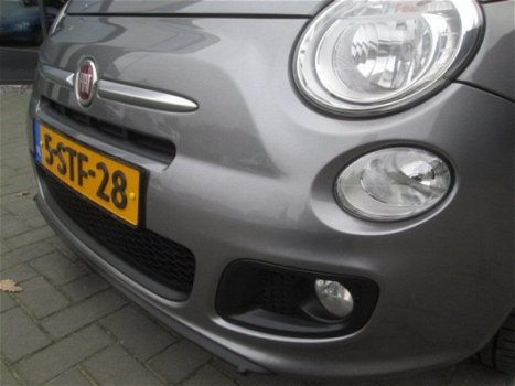 Fiat 500 - 0.9 TwinAir TURBO 86pk 500S SPORT, Half leer, Airco, Multi stuur, E - 1