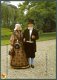 KLEDERDRACHT Echtpaar in Friese kleding plm 1870 - 1 - Thumbnail