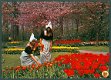 KLEDERDRACHT Holland in bloementooi, Keukenhof Lisse - 1 - Thumbnail