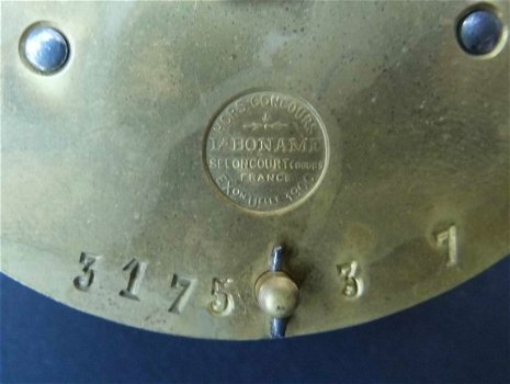 Pendule uurwerk voor onderdelen = VF =35741 - 4