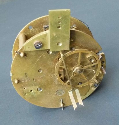 Pendule uurwerk voor onderdelen = Japy- 35743 - Afbeelding 4