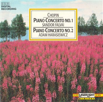 CD - CHOPIN pianoconcerto No.1 en No. 2, Sandor Falvai, Adam Harasiewicz piano - 0