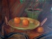 Stilleven met o.a. sinaasappels en azalea - gesigneerd - 2 - Thumbnail