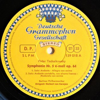 LP - Tschaikowsky - Symphonie nr.5 E-moll Op.64 - 1