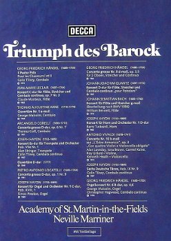 LPbox - Triumph Des Barock - Academy of St. Martin-in-the-fields - 1
