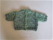Paars/groen gebreide trui maat 68/74 nieuw - 3 - Thumbnail