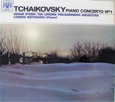 LP - Tschaikovsky piano concerto No.1 - Ludwig Hoffmann, piano - 0