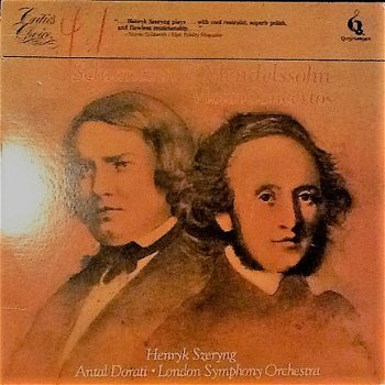 LP - Schumann & Mendelssohn - Violin concertos - 0