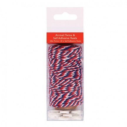Rope, Airmail Twine & Self Adhesive Reels (20st) - nr. 1