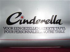 Nieuw Cinderella Wit Damast Tafellaken 130 x 160