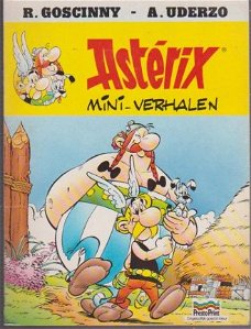 Asterix en Obelix Mini Verhalen reclame uitgave Presto Print