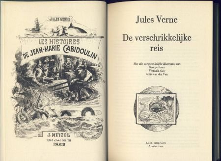 JULES VERNE**DE VERSCHRIKKELIJKE REIS**TEXTUUR LOEB LINNEN - 4