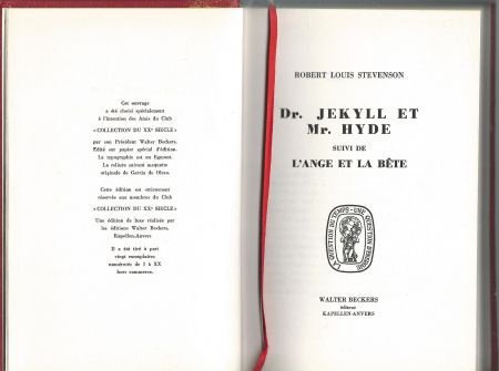 ROBERT LOUIS STEVENSON**DR. JEKYLL ET MR. HYDE**SKYVERTEX** - 1