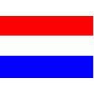 R/W/B GEVEL vlag 100 x 150 cm - 1